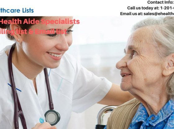 Home Health Aide Specialists Mailing List