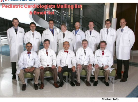 Pediatric Cardiologists Mailing List | Cardiologists List