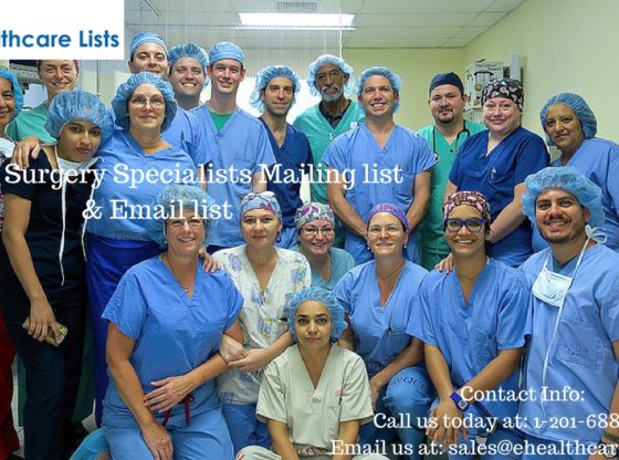 Plastic Surgery Specialists Mailing List
