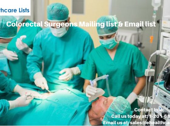 Colorectal Surgeons Mailing List | Colorectal Email List