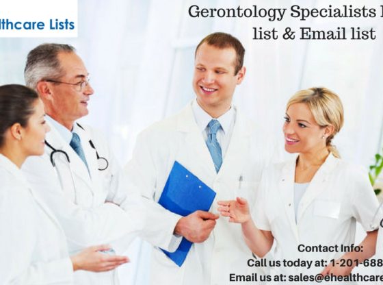 Gerontology Specialists Mailing List | Gerontology List