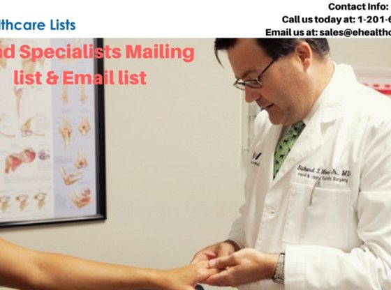 Hand Specialists Mailing List | Hand Specialists Email List
