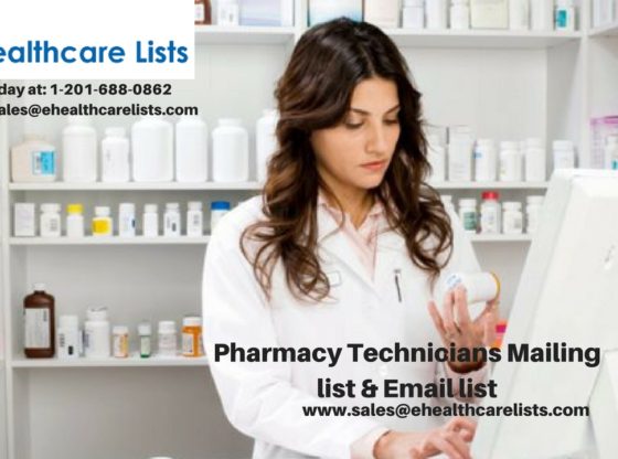 Pharmacy Technicians Mailing List | Pharmacy Email List